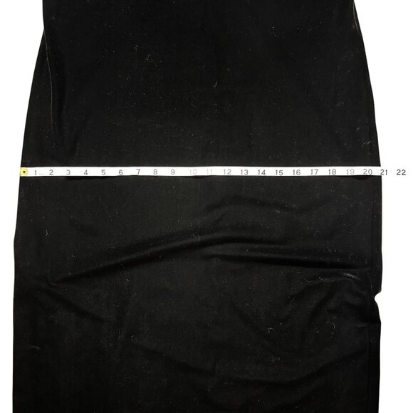 Womens SZ 12 Velvet dress Long Sleeves Evening Elegant Formal Wear holiday - Picture 12 of 12